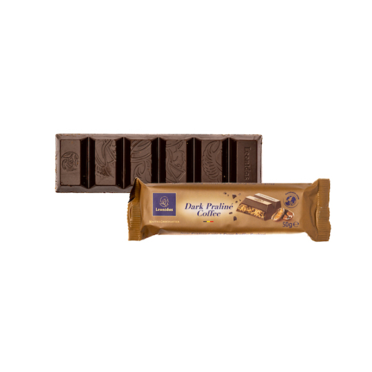 Purechocolade Praliné Koffie Reep