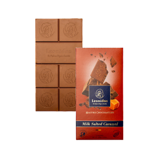 Milk Chocolate Salted Caramel Tablet